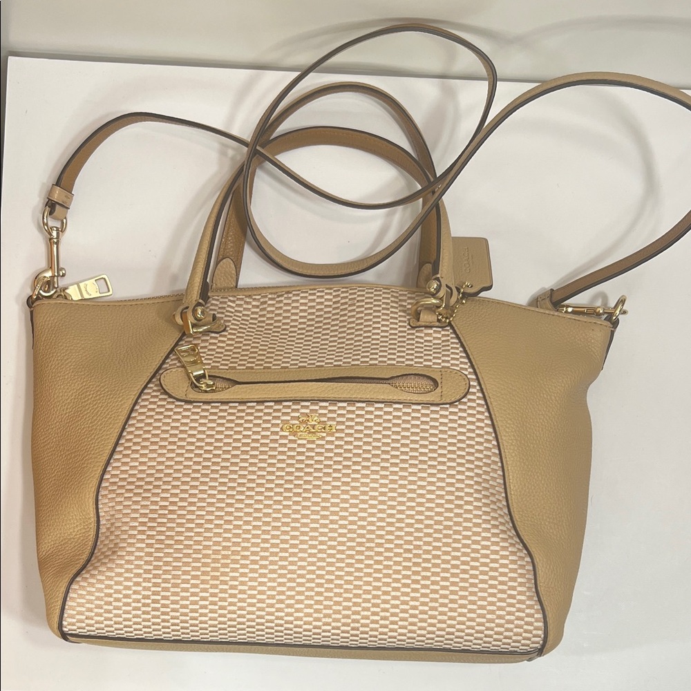 COACH  LEGACY JACQUARD PRAIRIE SATCHEL/CROSSBODY - Picture 10 of 10